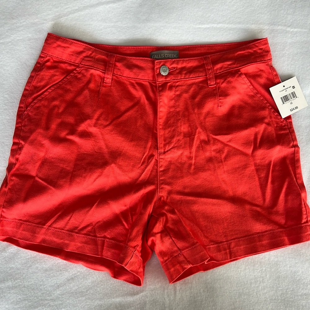 Falls Creek Women’s Shorts | Size 12 | Coral Shorts | NWT